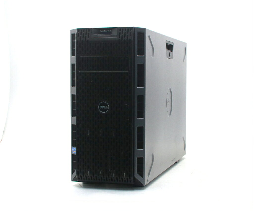 商品情報 No.557266548メーカーDELL商品名 型番・型名PowerEdge T620仕様■基本スペック　・CPU：Xeon E5-2620 2GHz(6コア12スレッドx2基)　・メモリ：16GB(4GBx4枚)　・ストレージ：2TBx8台(SAS3.5インチ/6Gbps/RAID60構成)　・RAID：PERC H710　・VGA：オンボード　・DRIVE：DVD-ROM　・AC：2基実装　・COA：Svr 2012 R2 Std　・OS：なし(※別途OSインストールが必要となります)状態・動作状況■動作：中古動作品外観■汚れ　・外装汚れ若干有り。■シール痕　・若干あり。■傷　・外装に使用に差し支えない擦り傷がございます。■その他　・中古品のため使用に差し支えない傷、汚れがある場合がございます。　・本体内外装は清掃しておりますが、多少の汚れが残っている可能性がございます。　・筐体に若干のキズあり附属品■付属品　・なし対応情報-備考　・750W電源2基搭載　・RAIDバッテリー不良の為エラーが出ます　・OSライセンスシール貼付されておりますがOS欠品の為簡易OSにて動作確認後HDD消去済み、OSは付属いたしておりませんご注意　・本商品は店頭等でも販売している為、稀に在庫切れの場合があります。　・その場合、代替品をご提案させていただきます。