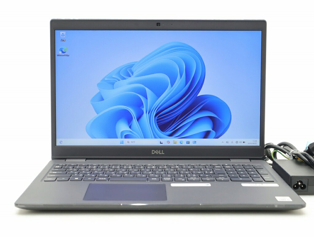 商品情報 No.565266310メーカーDELL商品名 型番・型名Latitude 3510仕様■基本スペック　・CPU：Core i5-10210U 1.6GHz(4コア8スレッド)　・メモリ：8GB(8GBx1枚(空きスロットx1))　・ストレージ：256GB(NVMeSSD)　・VGA：オンボード(HDMI出力)　・DRIVE：なし　・モニター：15.6インチ非光沢TN、FWXGA(1366x768)　・その他機能：無線LAN(802.11ax)、Bluetooth、Webカメラ、SDカードリーダー、USB3.1、USB(Type-C)、LANポート、テンキー付キーボード　・OS：Windows11 Pro 64bit状態・動作状況■動作：中古動作品 ※液晶パネル面：特記事項なし ※液晶表示：特記事項なし ※バッテリ状態：充電駆動可能(健康度約85%※) ※バッテリに関しましては保証対象外となります。外観■汚れ　・外装汚れ若干有り。■シール痕　・若干あり。■傷　・外装に使用に差し支えない擦り傷がございます。■その他　・中古品のため使用に差し支えない傷、汚れがある場合がございます。　・本体内外装は清掃しておりますが、多少の汚れが残っている可能性がございます。　・キーボード特記事項：特記事項なし　・天板キズ 側面・底面等に摩耗あり附属品■付属品　・ACアダプター対応情報-備考ご注意　・本商品は店頭等でも販売している為、稀に在庫切れの場合があります。　・その場合、代替品をご提案させていただきます。
