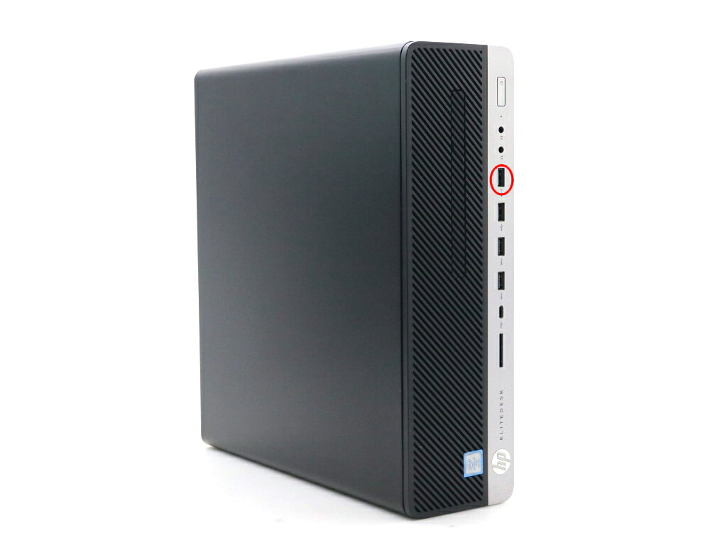 hp EliteDesk 800 G5 SFF Core i7-9700 3GHz 8GB 256GB(新品NVMeSSD) DisplayPort x2/アナログRGB出力 DVD+-RW Windows11 Pro 64bit 難有 【中古】【20261002】