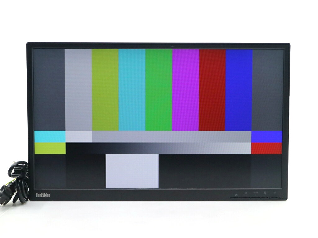 【並品】Lenovo ThinkVision E24-10 23.8インチ非光沢IPSパネル フルHD 1920x1080ドット DisplayPort/アナログRGB入力 【中古】【20260923】