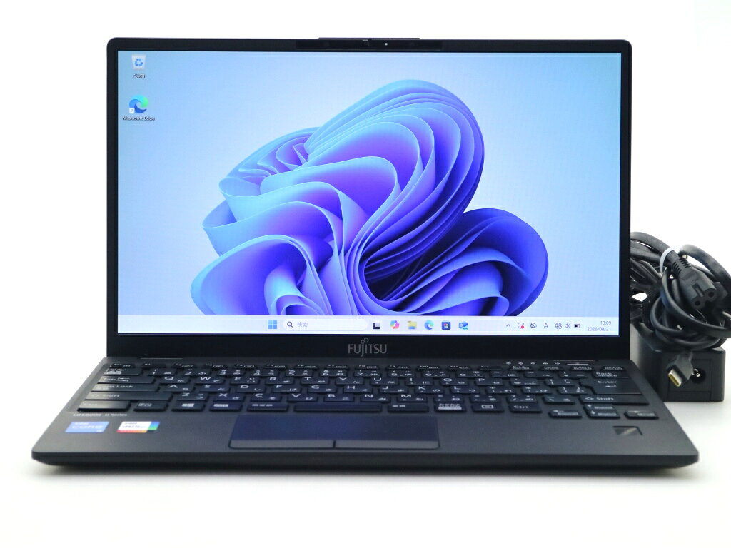 富士通 LIFEBOOK U9311/HX Core i5-1135G7 2.4GHz 8GB 256GB(NVMeSSD) 13.3インチ非光沢 FHD 1920x1080 Windows11 Pro 64bit 【中古】【20260924】