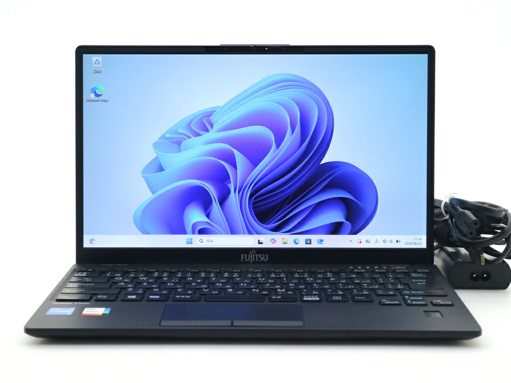 商品情報 No.565266191メーカー富士通商品名 型番・型名LIFEBOOK U9311/HX※FMVU3905AP仕様■基本スペック　・CPU：Core i5-1135G7 2.4GHz(4コア8スレッド)　・メモリ：8GB(8GB(オンボード))　・ストレージ：256GB(NVMeSSD)　・VGA：オンボード(HDMI出力)　・DRIVE：なし　・モニター：13.3インチ非光沢、FHD(1920x1080)　・その他機能：無線LAN(802.11ax)、Bluetooth、Webカメラ、SDカードリーダー、顔認証、指紋認証、USB3.1、USB(Type-C)、LANポート　・OS：Windows11 Pro 64bit状態・動作状況■動作：中古動作品 ※液晶パネル面：軽微なキーボード痕あり ※液晶表示：色ムラあり ※バッテリ状態：充電駆動可能(健康度約85%※) ※バッテリに関しましては保証対象外となります。外観■汚れ　・外装汚れ若干有り。■シール痕　・若干あり。■傷　・外装に使用に差し支えない擦り傷がございます。■その他　・中古品のため使用に差し支えない傷、汚れがある場合がございます。　・本体内外装は清掃しておりますが、多少の汚れが残っている可能性がございます。　・キーボード特記事項：特記事項なし　・天板へこみ摩耗あり附属品■付属品　・ACアダプター対応情報-備考ご注意　・本商品は店頭等でも販売している為、稀に在庫切れの場合があります。　・その場合、代替品をご提案させていただきます。