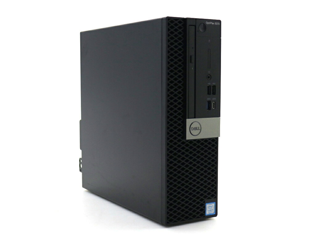 商品情報 No.547260110メーカーDELL商品名 型番・型名OptiPlex 5070 SFF※092F仕様■基本スペック　・CPU：Core i5-9500 3GHz(6コア6スレッド)　・メモリ：8GB(8GBx1枚)　・ストレージ：256GB(新品SSD)　・VGA：オンボード(DisplayPort x2/アナログRGB出力)　・DRIVE：DVD+-RW　・OS：Windows11 Pro 64bit状態・動作状況■動作：中古動作品外観■汚れ　・外装汚れ若干有り。■シール痕　・若干あり。■傷　・外装に使用に差し支えない擦り傷がございます。■その他　・中古品のため使用に差し支えない傷、汚れがある場合がございます。　・本体内外装は清掃しておりますが、多少の汚れが残っている可能性がございます。　・右側面キズあり附属品■付属品　・なし対応情報-備考　※一部ゴム足等動作に支障のない部材が欠品している場合があります　※電源スイッチLED劣化のためランプが暗い、または点灯しない場合がありますご注意　・本商品は店頭等でも販売している為、稀に在庫切れの場合があります。　・その場合、代替品をご提案させていただきます。