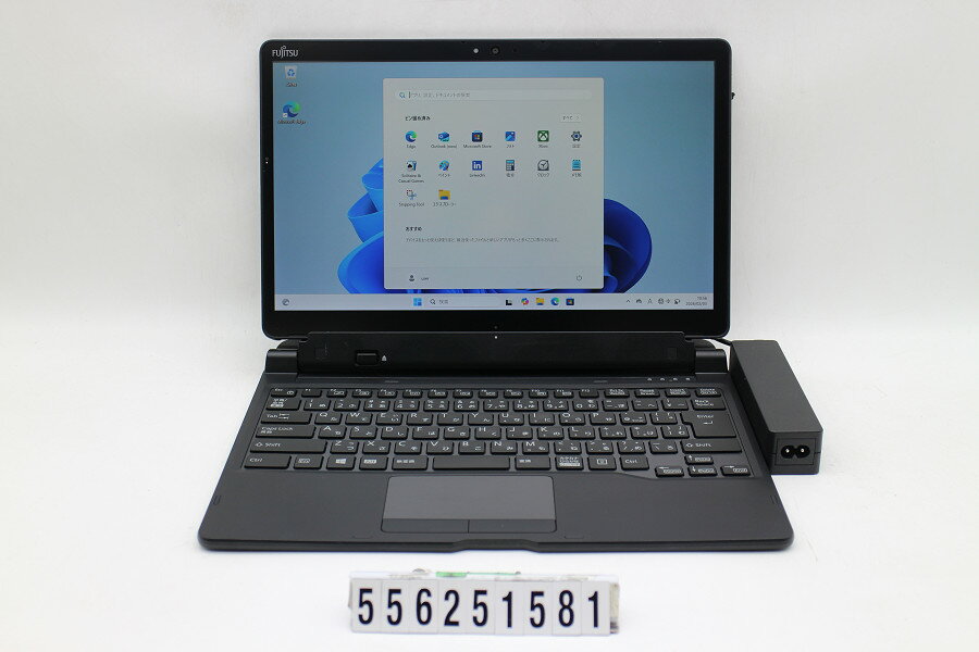 富士通 ARROWS Tab Q739/AE Core i3 8145U 2.1GHz/4GB/128GB(SSD)/13.3W/FHD(1920x1080) タッチパネル/Win11【中古】【20260205】