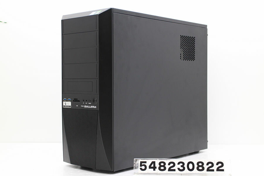 THIRDWAVE GALLERIA ZV Core i7 9700K 3.6GHz/16GB/512GB(SSD)+2TB/Win10/GeForce RTX2060 SUPER【中古】【20230922】