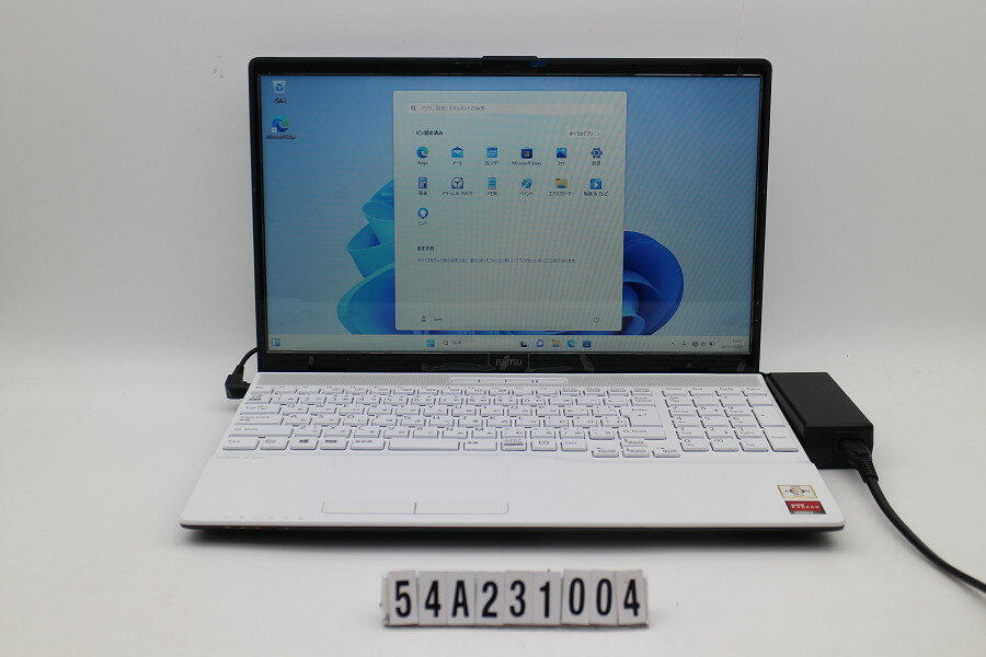 富士通 LIFEBOOK AH42/F1 Athlon Gold 3150U 2.4GHz/8GB/256GB(SSD)/Multi/15.6W/FWXGA(1366x768)/Win11【中古】【20231128】