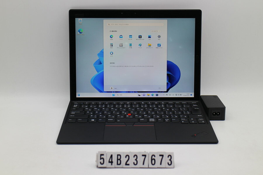 Lenovo ThinkPad X1 Tablet Gen3 Core i7 8550U 1.8GHz/16GB/256GB(SSD)/13W/(3000x2000) タッチパネル/Win11【中古】【20240229】