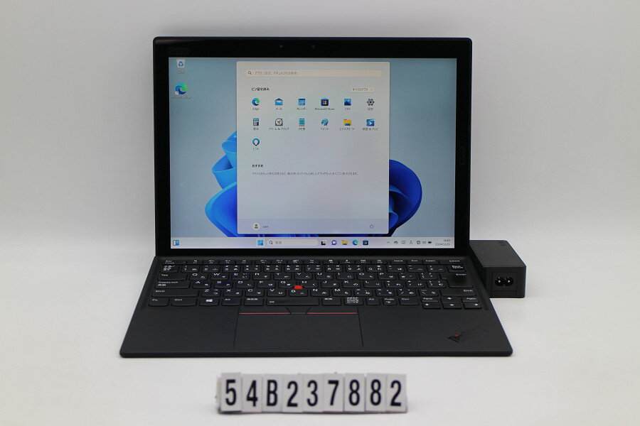 Lenovo ThinkPad X1 Tablet Gen3 Core i7 8550U 1.8GHz/16GB/256GB(SSD)/13W/(3000x2000) タッチパネル/Win11【中古】【20240229】