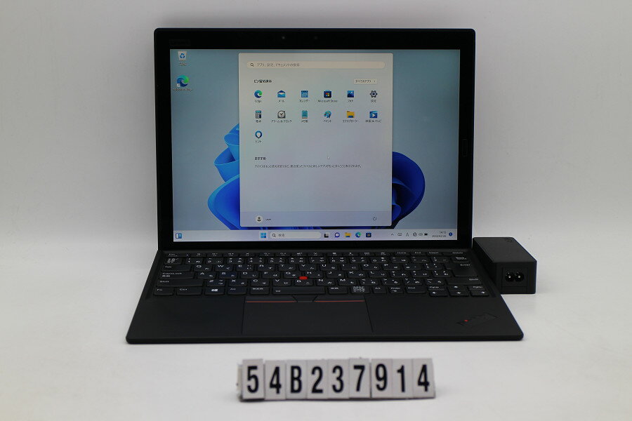 Lenovo ThinkPad X1 Tablet Gen3 Core i7 8550U 1.8GHz/16GB/256GB(SSD)/13W/(3000x2000) タッチパネル/Win11【中古】【20240229】