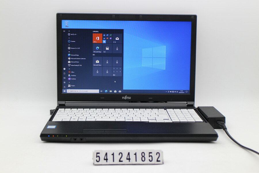 富士通 LIFEBOOK A577/SX Core i5 7300U 2.6GHz/8GB/256GB(SSD)/Multi/15.6W/FWXGA(1366x768)/Win10【中古】【20240302】