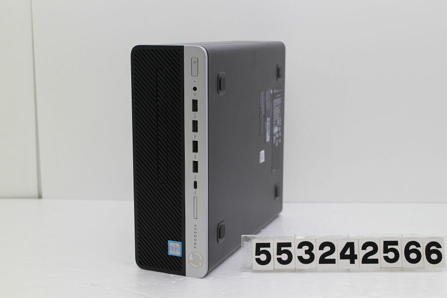 商品情報 No.553242566メーカーhp商品名 型番・型名ProDesk 600 G4 SFF※2VG42AV仕様■基本スペック　・CPU：Corei5 8500 3GHz(6コア6スレッド)　・メモリ：8192MB(8GB×1枚(空きスロット×3))　・HDD：256GB(SSD)　・VGA：オンボード　・DRIVE：DVDマルチ　・その他機能：USB3.0 DisplayPort USB(Type-C) 内蔵スピーカー　・リカバリ：11 Pro 64bitリカバリ済(OS導入済)　・COA：10 Pro状態・動作状況■動作：中古動作品外観■汚れ　・外装汚れ若干有り。■シール痕　・若干あり。■傷　・外装に使用に差し支えない擦り傷がございます。■その他　・中古品のため使用に差し支えない傷、汚れがある場合がございます。　・本体内外装は清掃しておりますが、多少の汚れが残っている可能性がございます。　・擦り傷 フロント 上部小傷あり附属品■付属品(下記にOfficeの表記が無い場合はインストールされておりません。また、記載の物以外は付属いたしません。)　・電源ケーブル(3ピン)対応情報-備考　・11 Pro 64bitリカバリ済(OS導入済)※リカバリ完了しておりますので、お届け後すぐにご利用頂けます。ご注意　・PCコンフル秋葉原店店頭にも展示している関係上、ごく稀に展示中の破損や付属品の欠損等が発生する場合がございます。その際には、お店よりお客さまにご連絡させていただきます。　・その場合、代替品をご提案させていただきます。ご提案商品がご注文者様の要件に添いません場合はキャンセル対応させて頂きます。　・PCコンフル秋葉原店の在庫に関しましては、同時発送およびサイズによりますが同梱発送を対応させて頂けます。但し在庫が複数拠点の場合、同時発送がかないません。