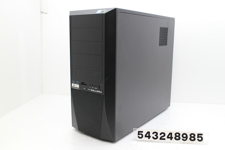 THIRDWAVE GALLERIA XT Core i7 8700 3.2GHz/16GB/512GB(SSD)+1TB/Win11/GeForce GTX1660Ti【中古】【20240430】