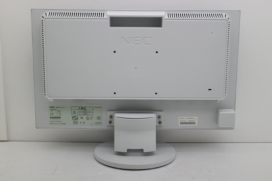 NEC AS223WMi 21.5インチワイド FHD(1920x1080)液晶モニター D-Sub×1/DVI-D×1/HDMI×1【中古】【20240621】