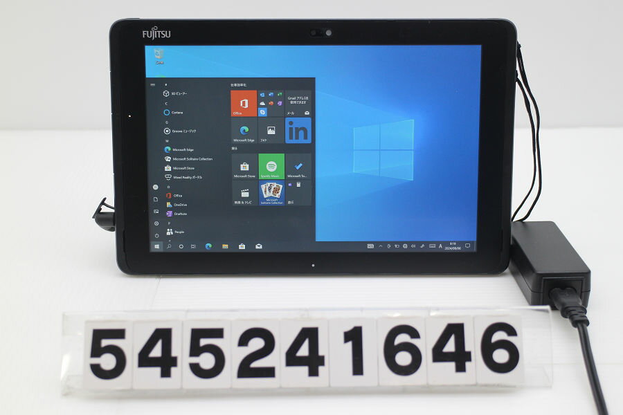 富士通 ARROWS Tab Q508/SE Atom x5 Z8550 1.44GHz/4GB/128GB/10.1W/WUXGA(1920x1200) タッチパネル/Win10【中古】【20240809】