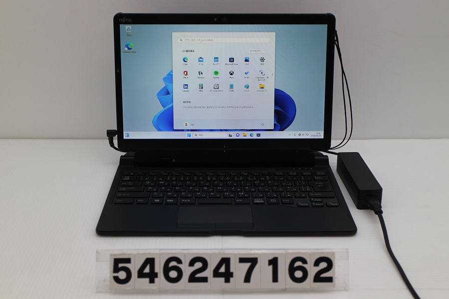 富士通 ARROWS Tab Q738/SB Core i5 8350U 1.7GHz/8GB/256GB(SSD)/13.3W/FHD(1920x1080) タッチパネル/Win11【中古】【20240920】