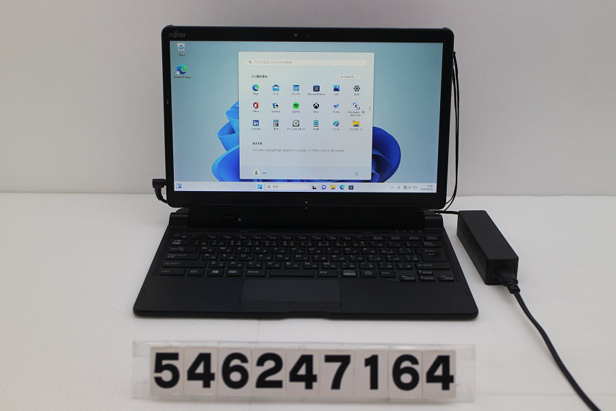 富士通 ARROWS Tab Q738/SB Core i5 8350U 1.7GHz/8GB/256GB(SSD)/13.3W/FHD(1920x1080) タッチパネル/Win11【中古】【20240920】