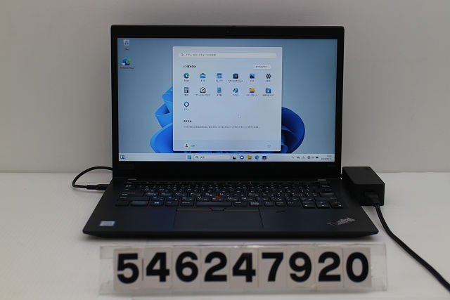 Lenovo ThinkPad T490s Core i5 8265U 1.6GHz/8GB/256GB(SSD)/14.0W/FHD(1920x1080)/Win11【中古】【20240919】