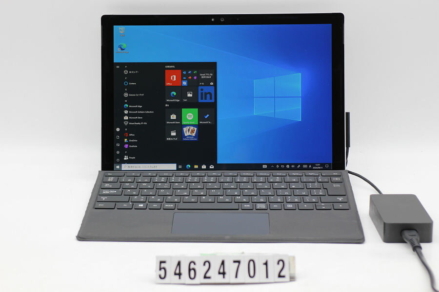 Microsoft Surface Pro 4 128GB Core i5 6300U 2.4GHz/4GB/128GB(SSD)/12.3W/(2736x1824) タッチパネル/Win10【中古】【20240925】