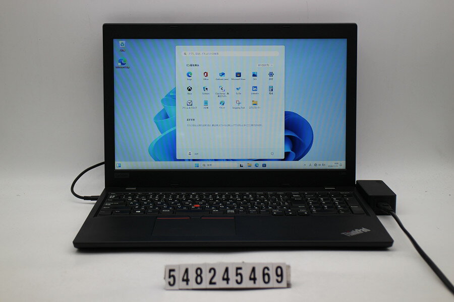 Lenovo ThinkPad L580 Core i5 8250U 1.6GHz/8GB/256GB(SSD)/15.6W/FWXGA(1366x768)/Win11【中古】【20241114】