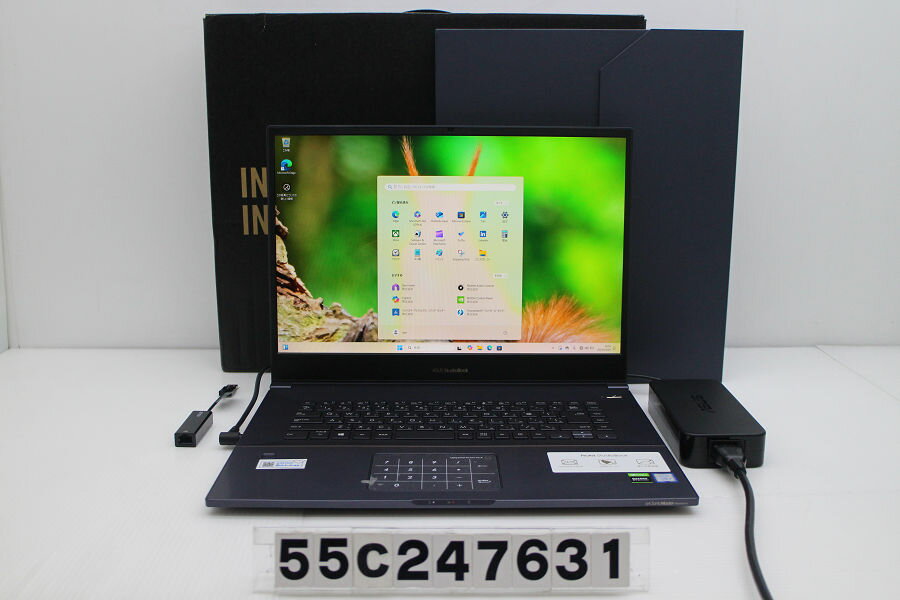 ASUS ProArt StudioBook Pro 17 Core i7 9750H 2.6GHz/32GB/1TB(SSD)/17W/WUXGA/Win11/Quadro RTX3000 with Max-Q design【中古】【20250109】