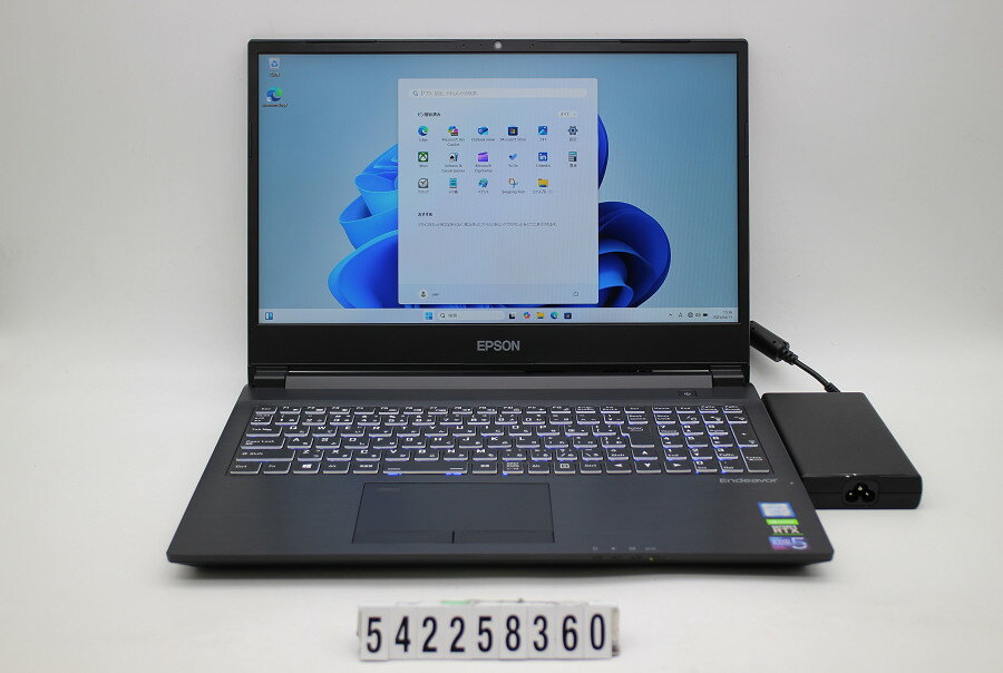 EPSON Endeavor NJ7000E Core i7 9750H 2.6GHz/16GB/256GB(SSD)/15.6W/FHD(1920x1080)/Win11/NVIDIA GeForce RTX2060【中古】【20250416】