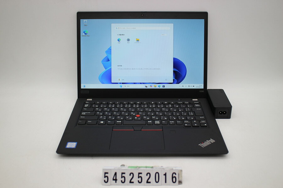 Lenovo ThinkPad X390 Core i5 8265U 1.6GHz/8GB/256GB(SSD)/13.3W/FHD(1920x1080)/Win11【中古】【20250618】