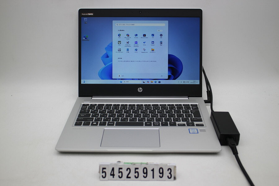 hp ProBook 430 G6 Core i5 8265U 1.6GHz/8GB/256GB(SSD)/13.3W/FWXGA(1366x768)/Win11【中古】【20250902】