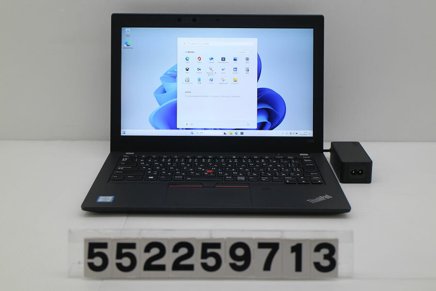 Lenovo ThinkPad X280 Core i5 8350U 1.7GHz/8GB/256GB(SSD)/12.5W/FHD(1920x1080) タッチパネル/Win11【中古】【20250822】