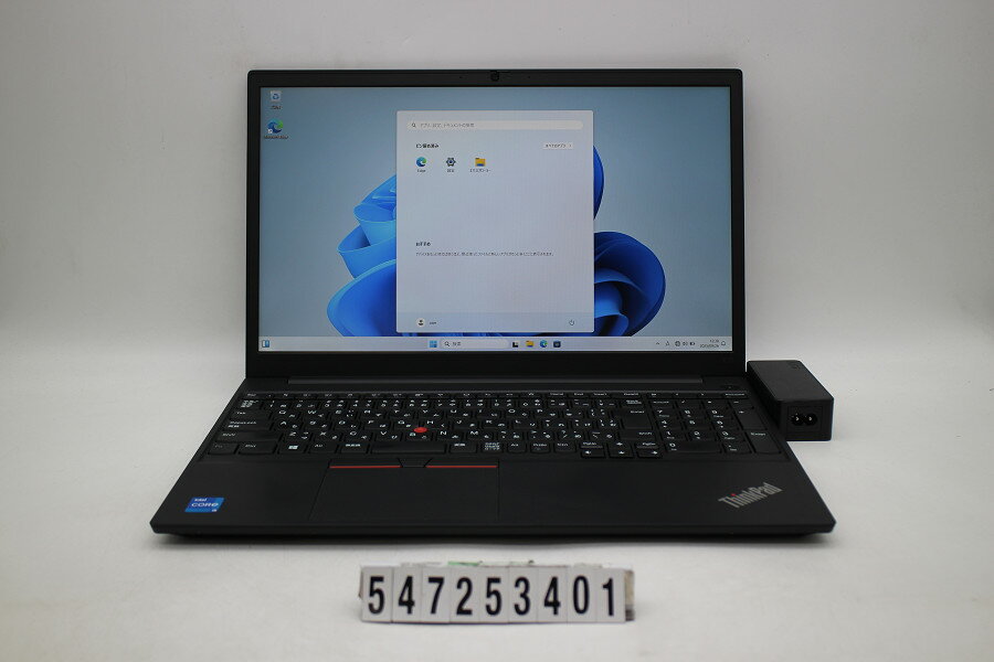 15 inches - Lenovo ThinkPad E15 Gen2 Core i5 1135G7 2.4GHz/8GB/256GB(SSD)/15.6W/FHD(1920x1080)/Win11【中古】【20250930】