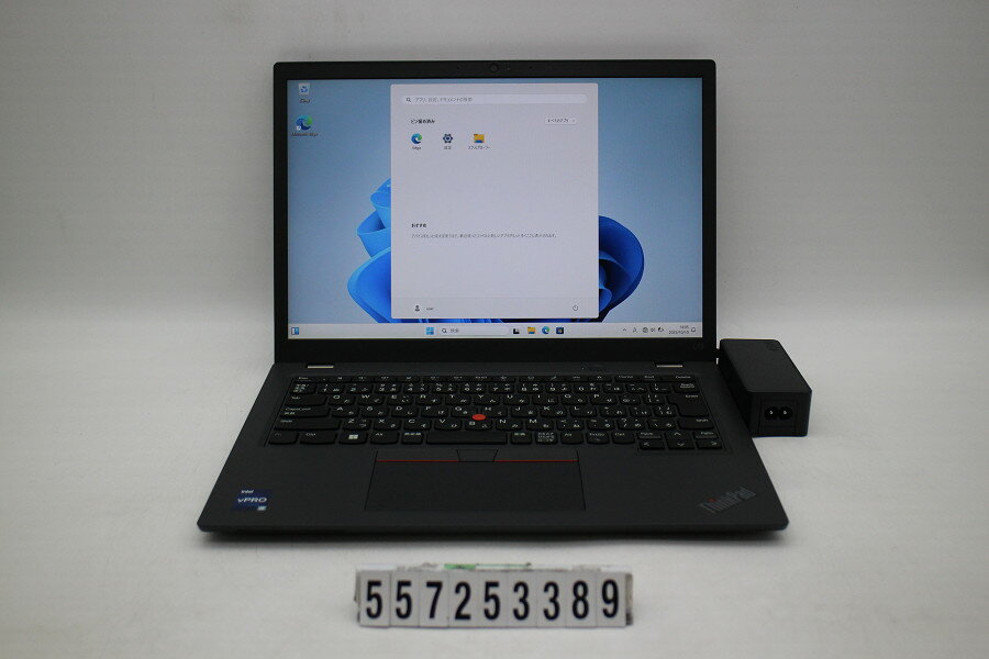 Onkyo - Lenovo ThinkPad L13 Gen4 Core i5 1345U 1.6GHz/8GB/256GB(SSD)/13.3W/WUXGA(1920x1200)/Win11【中古】【20251015】