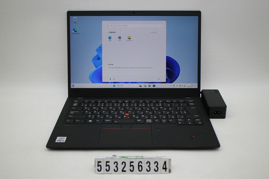 Lenovo ThinkPad X1 Carbon 8th Gen Core i5 10210U 1.6GHz/8GB/256GB(SSD)/14W/FHD(1920x1080)/Win11【中古】【20251030】