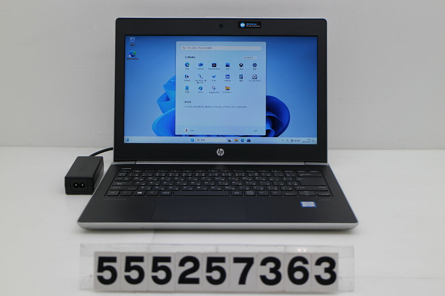hp ProBook 430 G5 Core i3 8130U 2.2GHz/8GB/256GB(SSD)/13.3W/FWXGA(1366x768)/Win11【中古】【20251030】