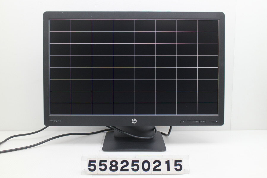 商品情報 No.558250215メーカーhp商品名 型番・型名ProDisplay P232※K7X31AA仕様■基本スペック　・モニタサイズ：23インチ　・モニタタイプ：スクエア　・解像度(規格)：FHD(1920x1080)　・入力端...