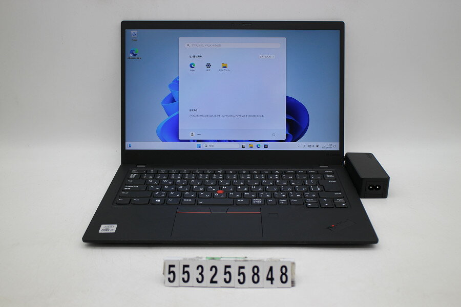 Lenovo ThinkPad X1 Carbon 8th Gen Core i5 10210U 1.6GHz/8GB/256GB(SSD)/14W/FHD(1920x1080)/Win11【中古】【20251128】