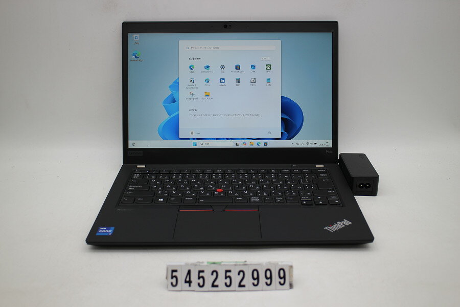 Lenovo ThinkPad P14s Gen2 Core i7 1165G7 2.8GHz/16GB/256GB(SSD)/14W/FHD(1920x1080)/Win11/NVIDIA T500【中古】【20251203】