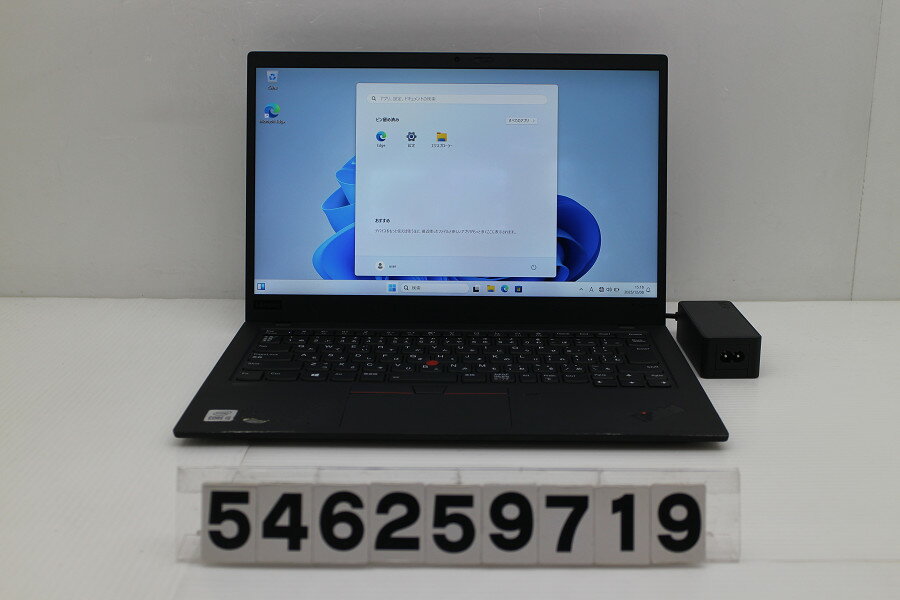 Lenovo ThinkPad X1 Carbon 8th Gen Core i5 10210U 1.6GHz/8GB/256GB(SSD)/14W/FHD(1920x1080)/Win11【中古】【20251216】