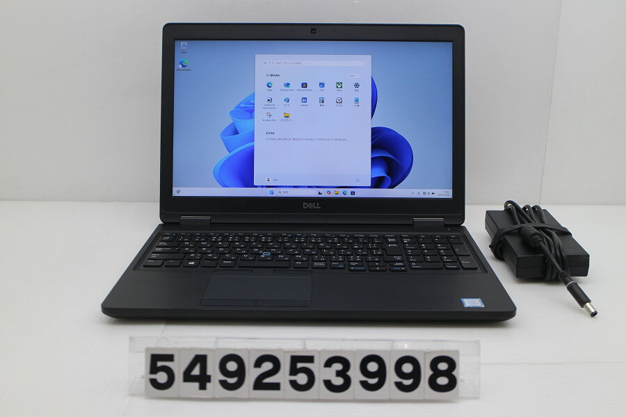 樂天商城 - DELL Precision 3530 Core i7 8750H 2.2GHz/8GB/256GB(SSD)/15.6W/FHD(1920x1080)/Win11/Quadro P600【中古】【20251226】