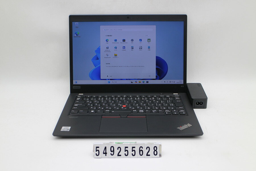 12 吋 - Lenovo ThinkPad X13 Gen1 Core i5 10310U 1.7GHz/8GB/256GB(SSD)/13.3W/FHD(1920x1080)/Win11【中古】【20251226】