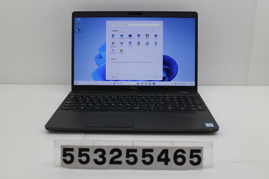 DELL Latitude 5500 Core i5 8365U 1.6GHz/8GB/256GB(SSD)/15.6W/FWXGA(1366x768)/Win11【中古】【20251226】