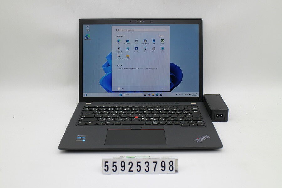 Lenovo ThinkPad X13 Gen2 Core i5 1135G7 2.4GHz/8GB/256GB(SSD)/13.3W/WUXGA(1920x1200)/Win11【中古】【20260106】