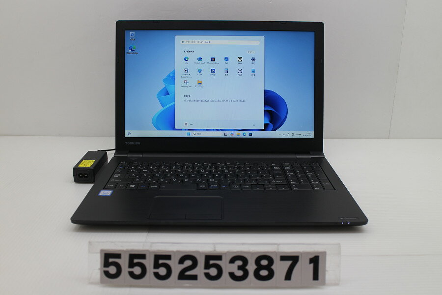 dynabook dynabook B65/M Core i3 8130U 2.2GHz/8GB/256GB(SSD)/Multi/15.6W/FWXGA(1366x768)/Win11【中古】【20260120】