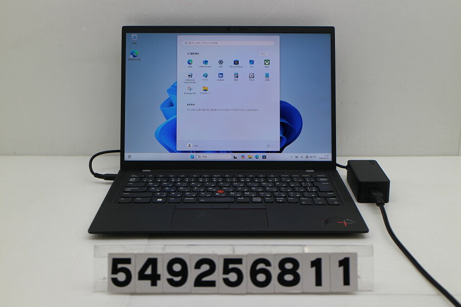 12 inches - Lenovo ThinkPad X1 Carbon 9th Gen Core i5 1135G7 2.4GHz/8GB/256GB(SSD)/14W/WUXGA(1920x1200)/Win11【中古】【20260210】