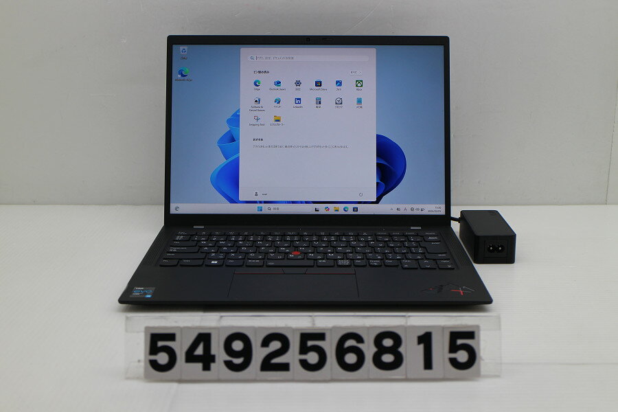 樂天商城 - Lenovo ThinkPad X1 Carbon 9th Gen Core i5 1135G7 2.4GHz/8GB/256GB(SSD)/14W/WUXGA(1920x1200)/Win11【中古】【20260210】