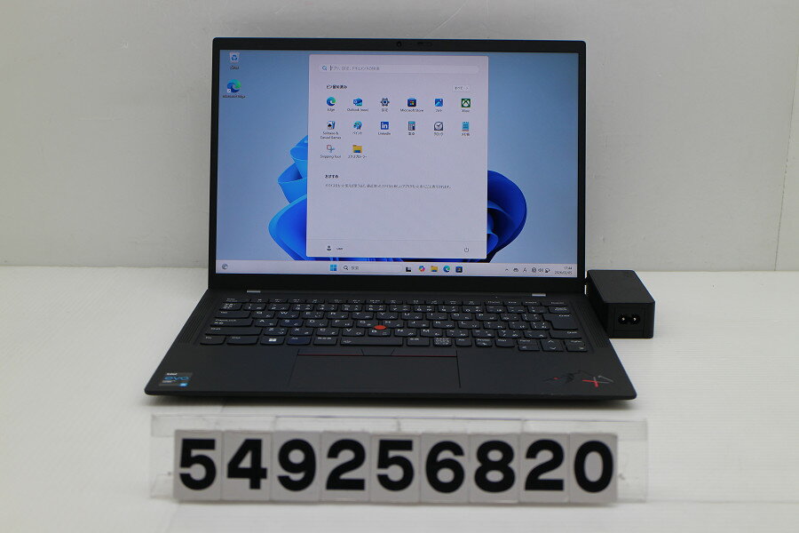 樂天商城 - Lenovo ThinkPad X1 Carbon 9th Gen Core i5 1135G7 2.4GHz/8GB/256GB(SSD)/14W/WUXGA(1920x1200)/Win11【中古】【20260210】