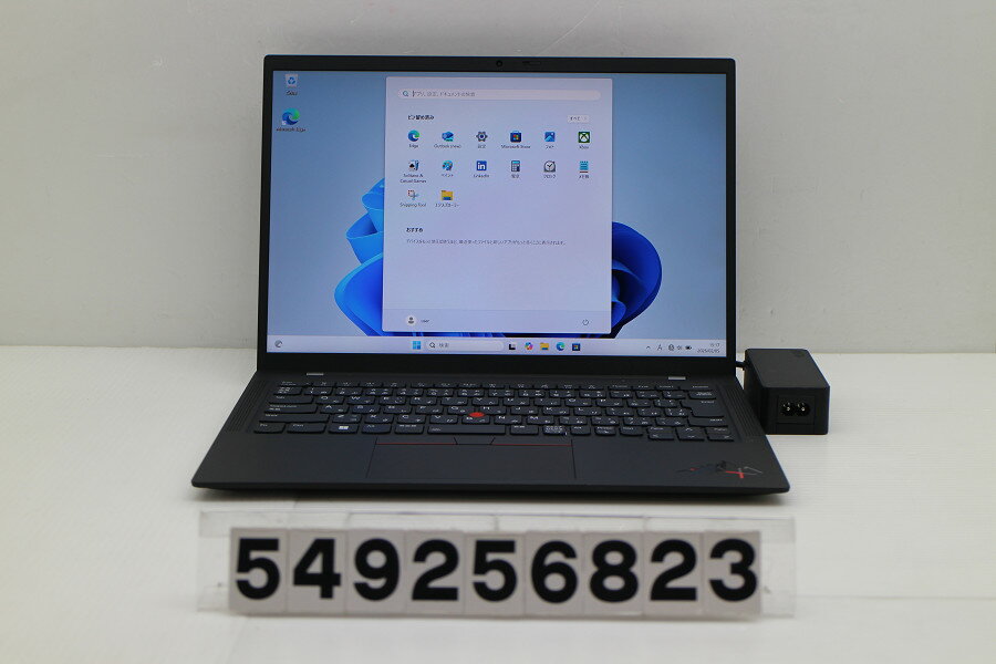 Lenovo ThinkPad X1 Carbon 9th Gen Core i5 1135G7 2.4GHz/8GB/256GB(SSD)/14W/WUXGA(1920x1200)/Win11【中古】【20260210】