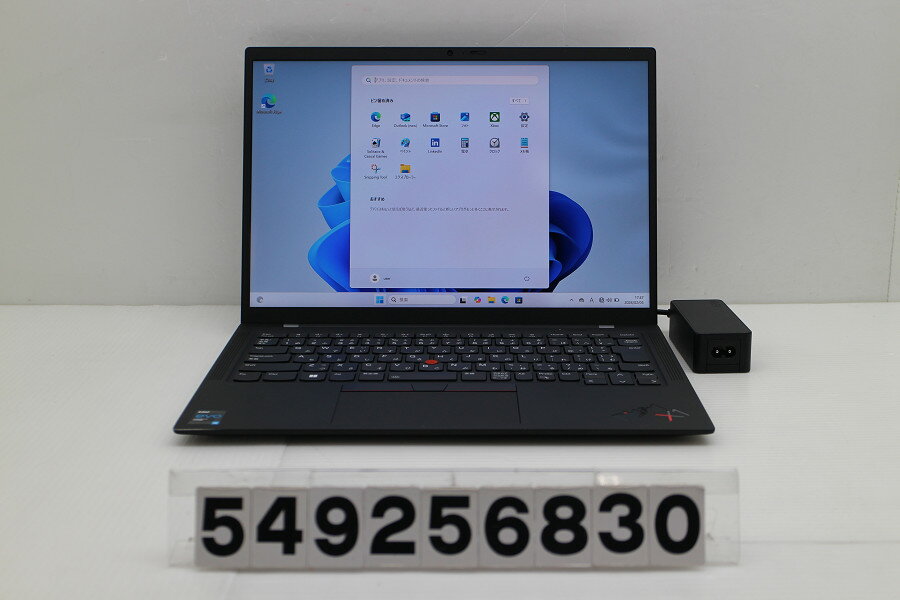 HITACHI - Lenovo ThinkPad X1 Carbon 9th Gen Core i5 1135G7 2.4GHz/8GB/256GB(SSD)/14W/WUXGA(1920x1200)/Win11【中古】【20260210】