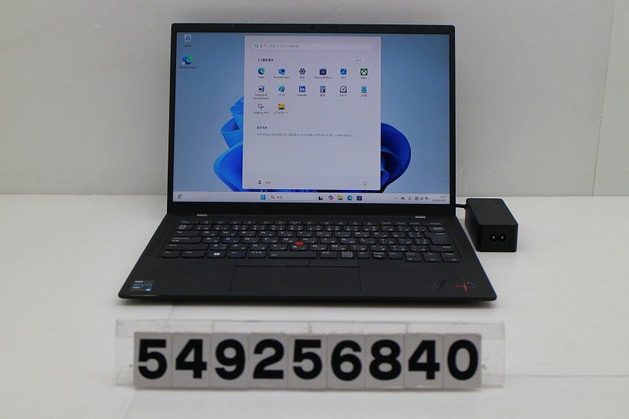 NEC - Lenovo ThinkPad X1 Carbon 9th Gen Core i5 1135G7 2.4GHz/8GB/256GB(SSD)/14W/WUXGA(1920x1200)/Win11【中古】【20260210】