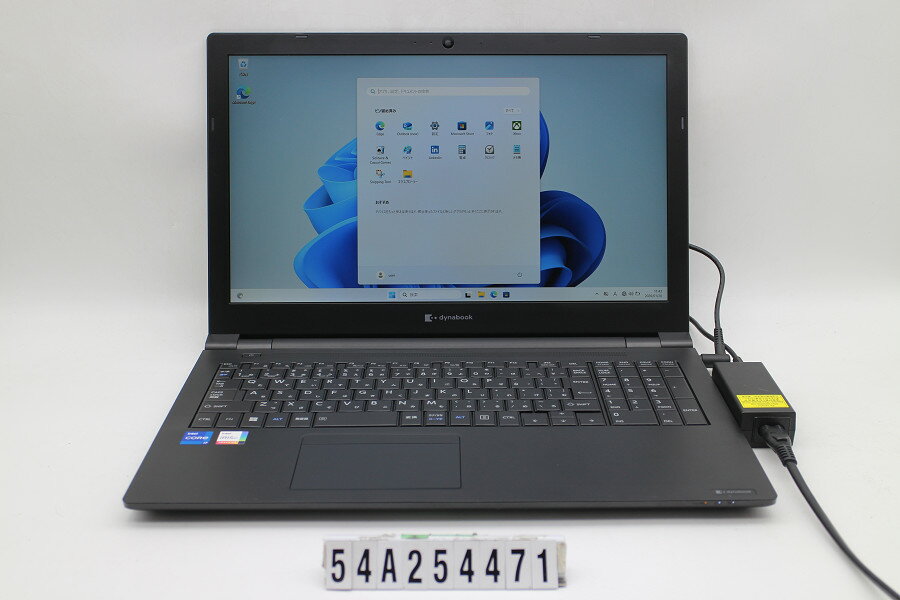 dynabook dynabook B55/HU Core i7 1165G7 2.8GHz/16GB/512GB(SSD)/Multi/15.6W/FHD(1920x1080)/Win11【中古】【20260123】