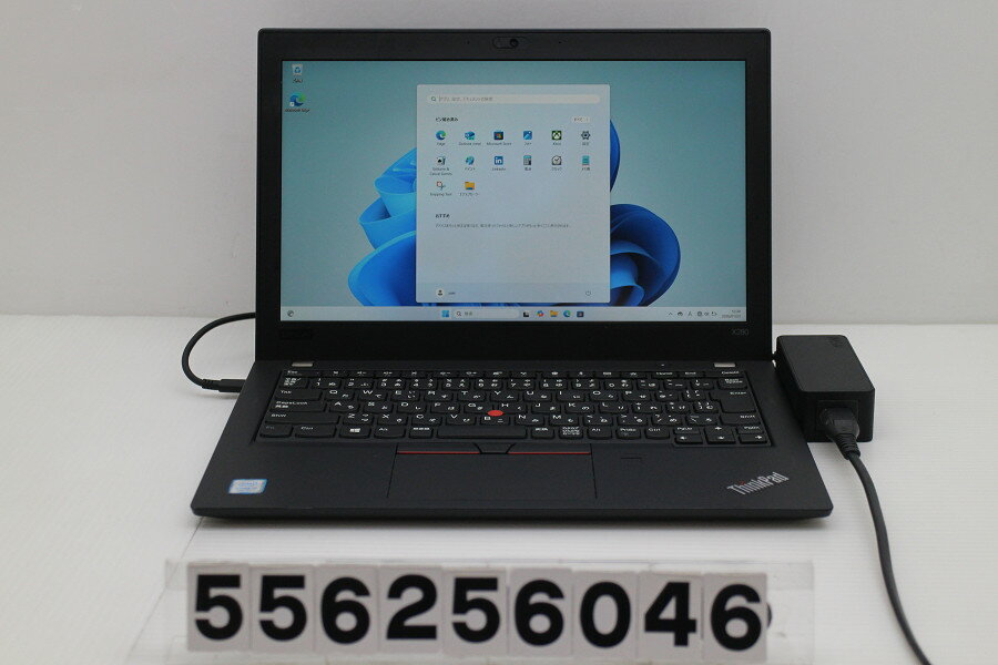 Lenovo ThinkPad X280 Core i5 8250U 1.6GHz/8GB/256GB(SSD)/12.5W/FHD(1920x1080)/Win11【中古】【20260129】