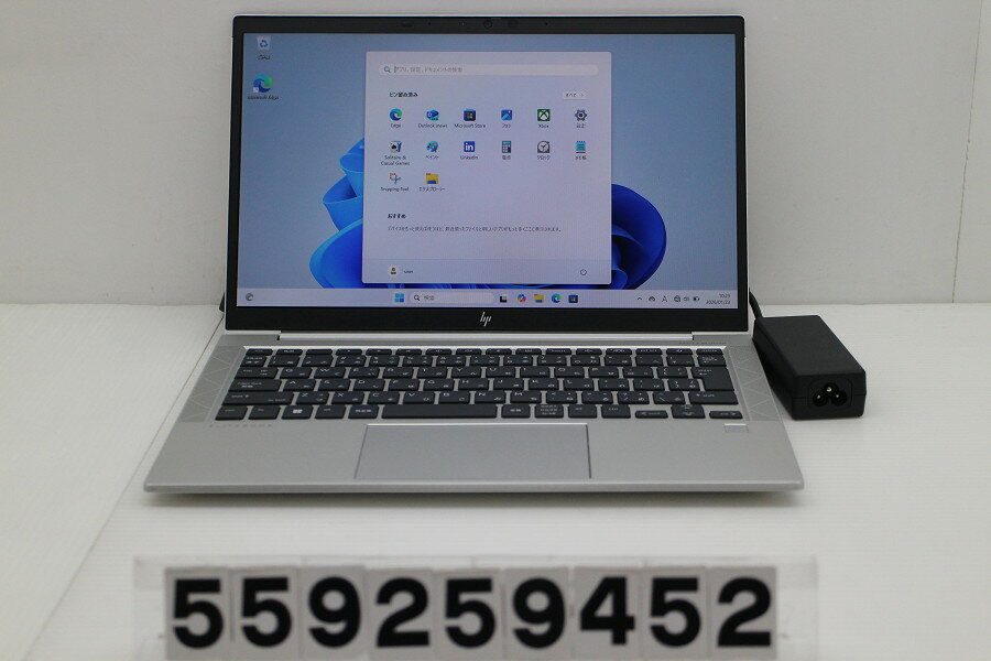 hp EliteBook 830 G7 Core i5 10210U 1.6GHz/8GB/256GB(SSD)/13.3W/FHD(1920x1080)/Win11【中古】【20260129】